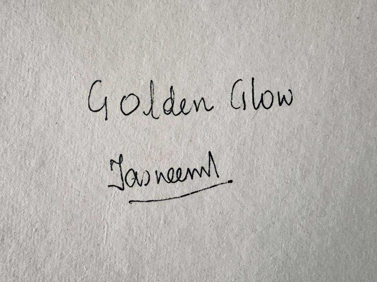 Golden Glow | Yellow Rose Watercolor Art Print, Limited Edition Giclée