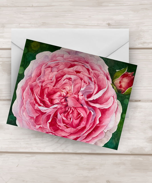 Blank Notecards |Rose| 4.25″ x 5.5″