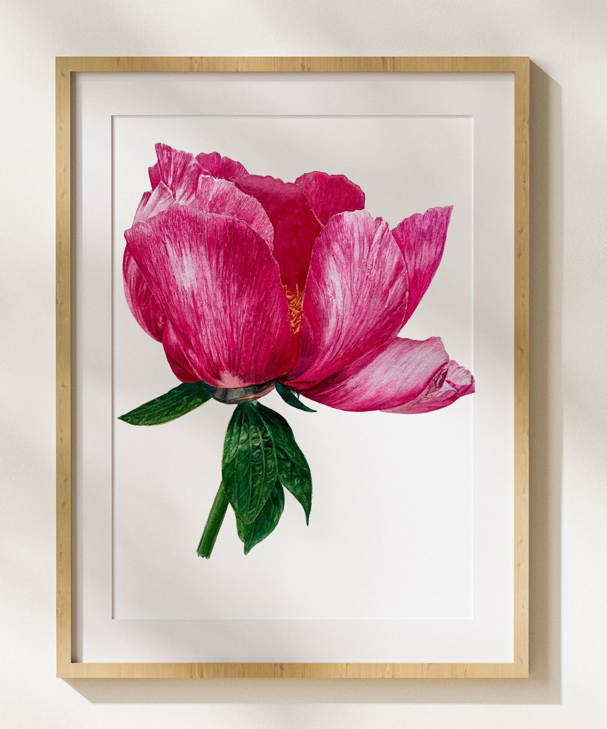 Mini watercolor art print gift